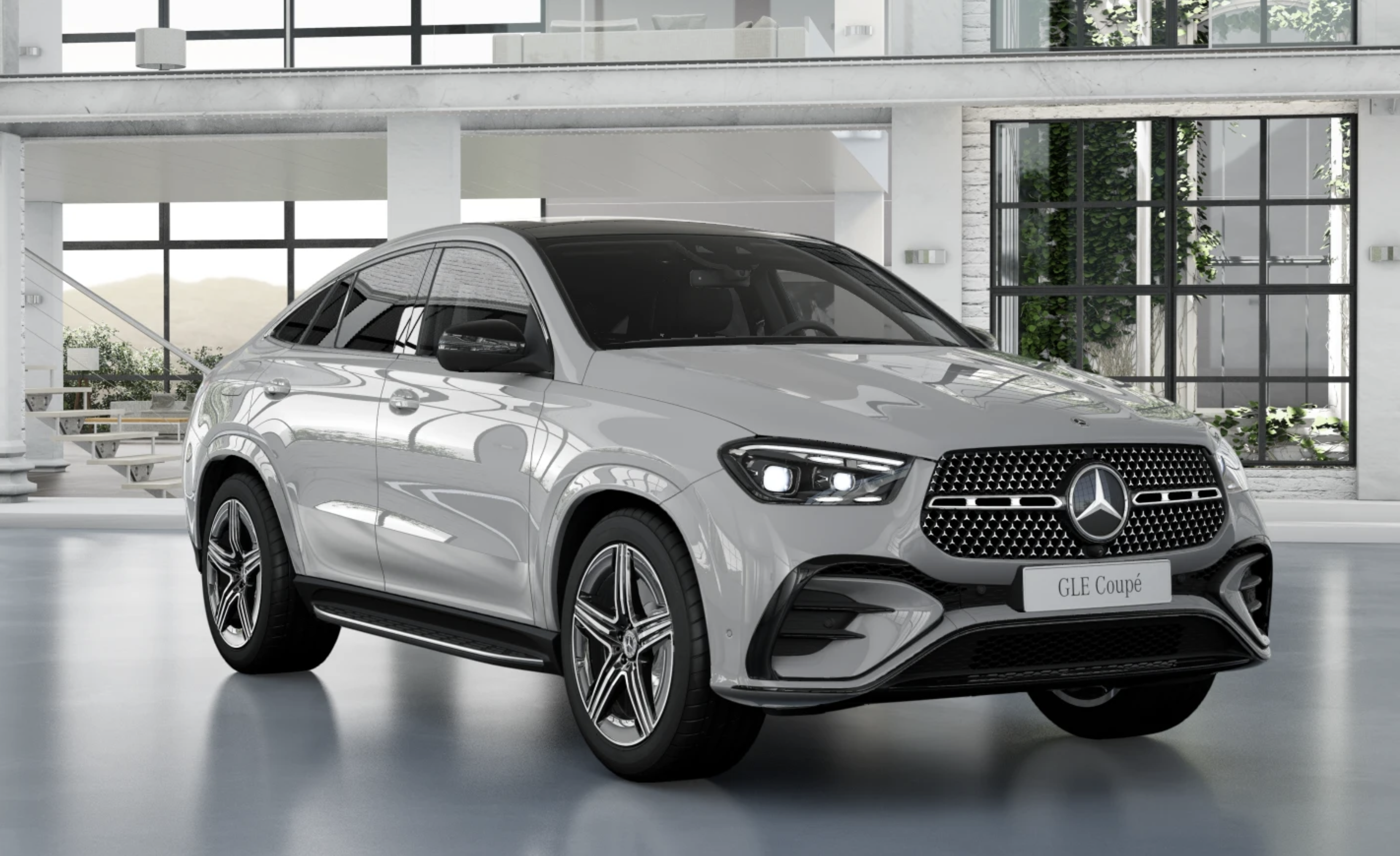 MERCEDES GLE COUPÉ 450d | SKLADEM | FACELIFT | nové české auto | sportovně luxusní naftové SUV coupé | šedá Alpine s černou kůží | maximální výbava | VIP sleva | výprodej skladu | nákup online | AUTOiBUY.com